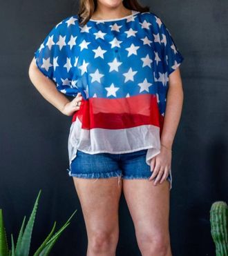 Tasha Polizzi Spirit Poncho In Multicolor