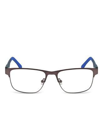 Lacoste metal rectangle glasses - Grey