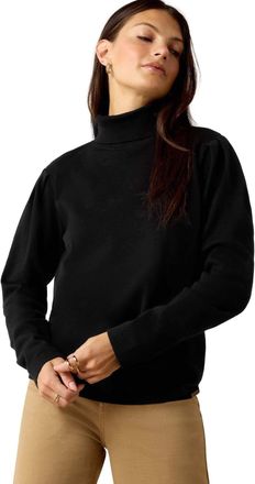 Ariat Womens Aldergate Sweater Long Sleeve in Black, Size X-Large, by Ariat