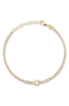 Sphera Milano Cubic Zirconia Tennis Bracelet in Gold at Nordstrom Rack
