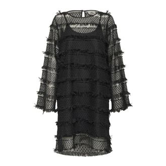 Karen by Simonsen Kleedjes, Dames, Zwart, XS, Korte Jurken