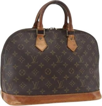Louis Vuitton Pre-owned Handbags, female, Brown, Size: ONE SIZE Pre-owned Canvas Handbag