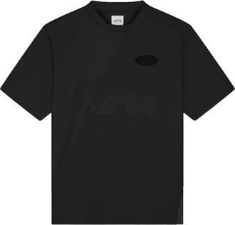 Arte Football T-shirt - Heren - T-shirts - Zwart - S - Katoen - Tops