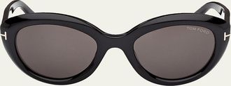 Tom Ford Stacy 53MM Cat-Eye Sunglasses