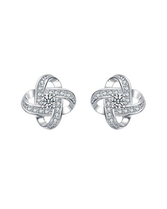 Rachel Glauber Diamond Cz Earrings