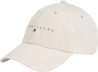 Tommy Jeans TJM LINEAR LOGO CAP UNISEX Klemmverschluss, grosse Logostickerei