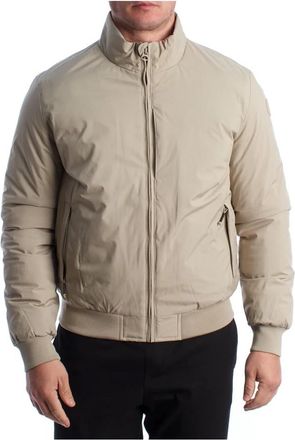 U.S.Polo Association Bomberjack - Heren - Bomber jackets - Beige - M - Leer - Jassen