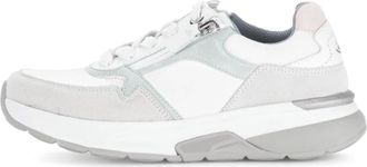 Gabor Dames, Schoenen, Wit, Maat: 39 EU Zijde
