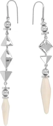 Isabel Marant Silver Dangler Earrings