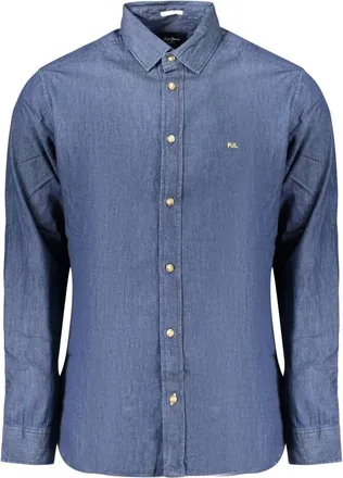 Pepe Jeans London Hombre, Camisas, Azul, Talla: S