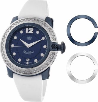 Glam Rock Dameshorloge Kwarts Blauw