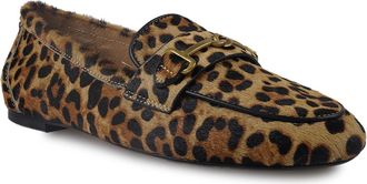 Artisan by Zigi Piz Genuine Calf Hair Loafer in Leopard at Nordstrom, Size 9