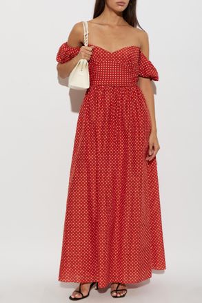 Matteau Off-shoulder Dress, Womens, Red