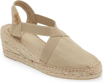 Toni Pons Ter Slingback Espadrille Sandal in Pedra/Stone at Nordstrom, Size 7-7.5Us