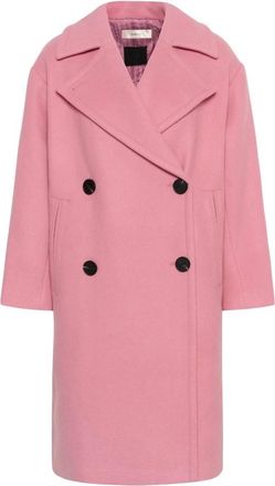 Inwear Zorahiw Jas - Dames - Mantel - Roze - S - Wol - Jassen