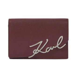 Karl Lagerfeld Dames, Accessoires, Bruin, Maat: ONE Size Leer