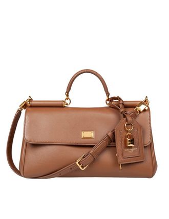Dolce & Gabbana My Sicily Calfskin Handbag