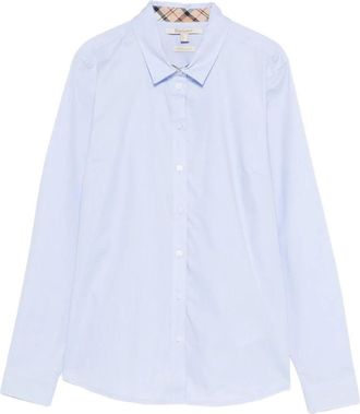 Barbour Derwent Shirt - Dames - Overhemden - Blauw - M - Katoen - Overhemden