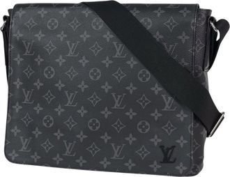 Louis Vuitton Black Monogram Eclipse Shoulder Bag (Pre-Owned)