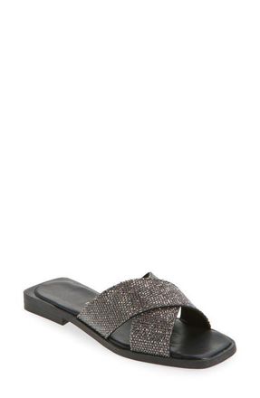 Bottero Botfisher Slide Sandal in Preto at Nordstrom, Size 10