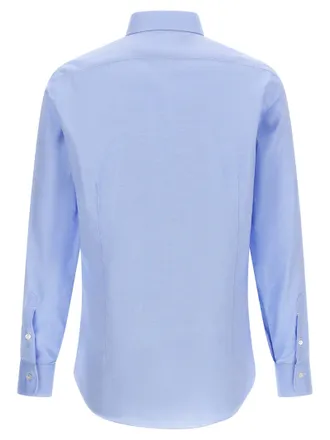Barba Oxford Cotton Shirt - Blue