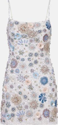 Rachel Gilbert Vestido corto Francesca adornado
