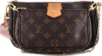 Louis Vuitton Multi Pochette Accessoires Monogram Canvas crossbody bag - Bruin