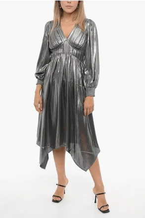 AllSaints Asymmetrical Cut ESTELLE Midi Tunic size 42