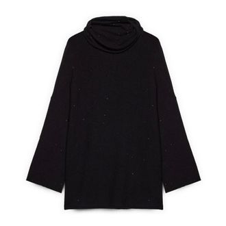 Fiorella Rubino Dames, Truien, Zwart, Maat: Xs/S Nylon