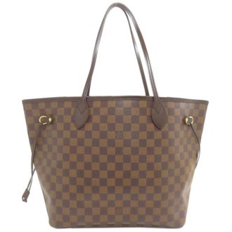 Louis Vuitton Damier Damier Canvas Ebene Damier Canvas Tote Bag (Pre-Owned)