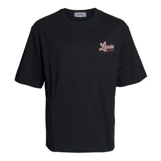 Laneus T-Shirts, male, Black, Size: 2XL Jersey T-shirt