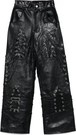 Who Decides War by Ev Bravado Pantaloni Grommet - Nero