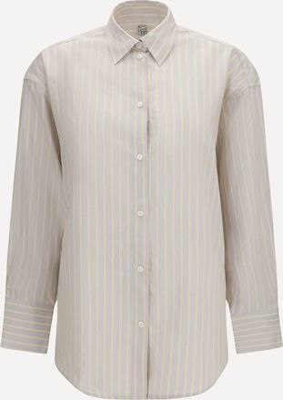 Toteme Camicia a righe oversize Woman 32