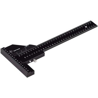 OEM Regla De Carpintero, Regla De Marcado Multifuncional Para Carpinter&iacute;a, Regla En Forma De T De Aluminio, Herramienta De Marcado, Herramienta De Medici&oacute;
