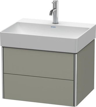 Duravit Xsquare Mueble De Pared 58.4x46.0 Cm, 2 Cajones, Para - Duravit