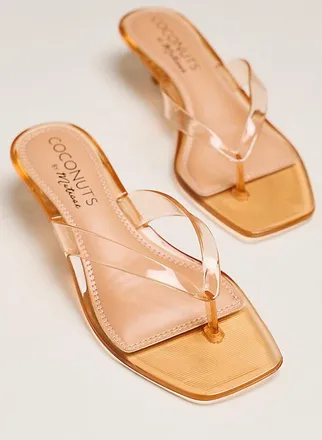 Matisse Footwear Margo Flip-Flop Kitten Heel Sandals
