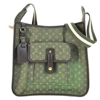 Louis Vuitton Pre-owned Cross Body Bags, unisex, Green, Size: ONE SIZE Pre-owned Monogram Mini Shoulder Bag