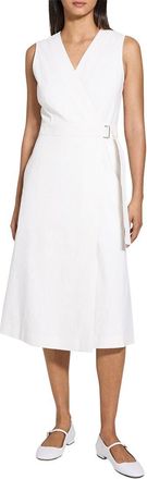 Theory Aline Wrap Dress