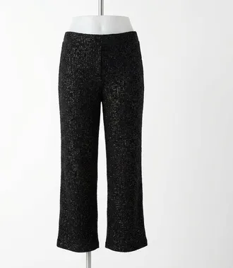 Z Supply Skylar Sequin Pant In Black