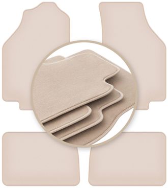 OEM Alfombrillas Beige Premium Para Honda Civic Iii Hatchback 1983-1987