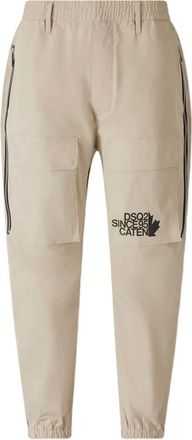 Dsquared2 Pantaloni sportivi con stampa - Toni neutri