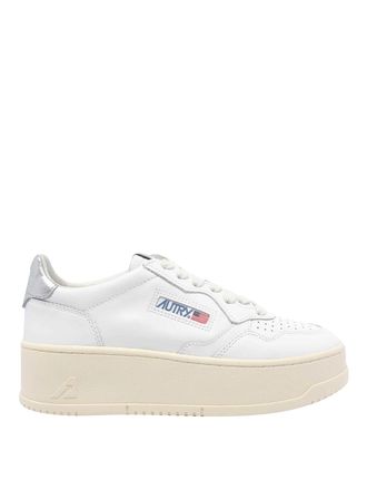 Autry White Medialist Platform Sneakers