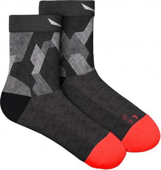 Salewa Pedroc Camu All Mountain QRT Sock Wandersocken f&uuml;r Damen | schwarz