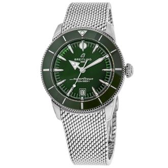 Breitling Superocean Heritage B31 Automatic 44 Green Dial Stainless Steel Mens Watch AB3112361L1A1