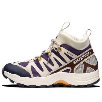 Salomon Xa Pro 1 Mid Gore-Tex Cream Purple Brown 414592