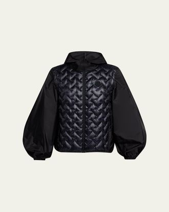 Moncler Mirage Padded Jacket w/ Hood