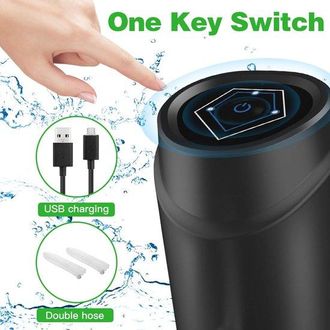 OEM Dispensador El&eacute;ctrico Port&aacute;til De 5 Litros Para Bebidas, Universal Usb Recargable, Incluye 2 Accesorios De Silicona, Bomba Para Botellas De Agua