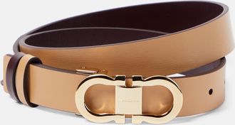 Ferragamo Gancini reversible leather belt