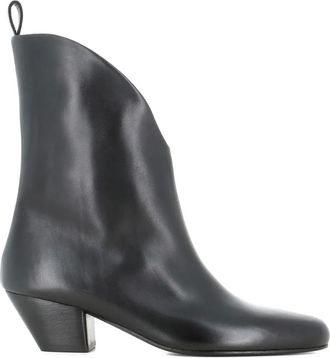 Marsèll V-Cut leren laarzen - Zwart