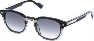 Sting SST558V 0GB1 Mens Sunglasses Black Size 50